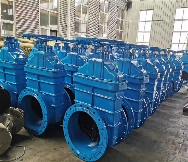 Resilient seat gate valve stocks